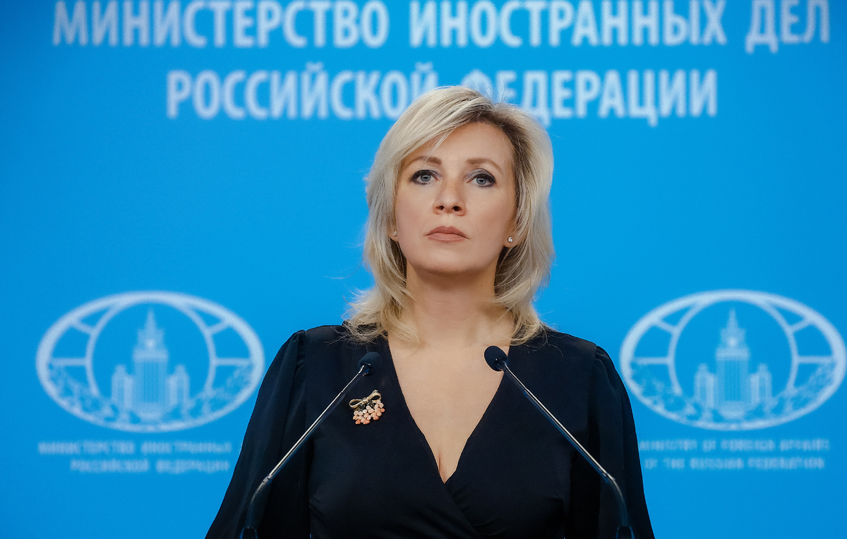    Официальный представитель МИД России Мария Захарова  Пресс-служба МИД РФ/ТАСС