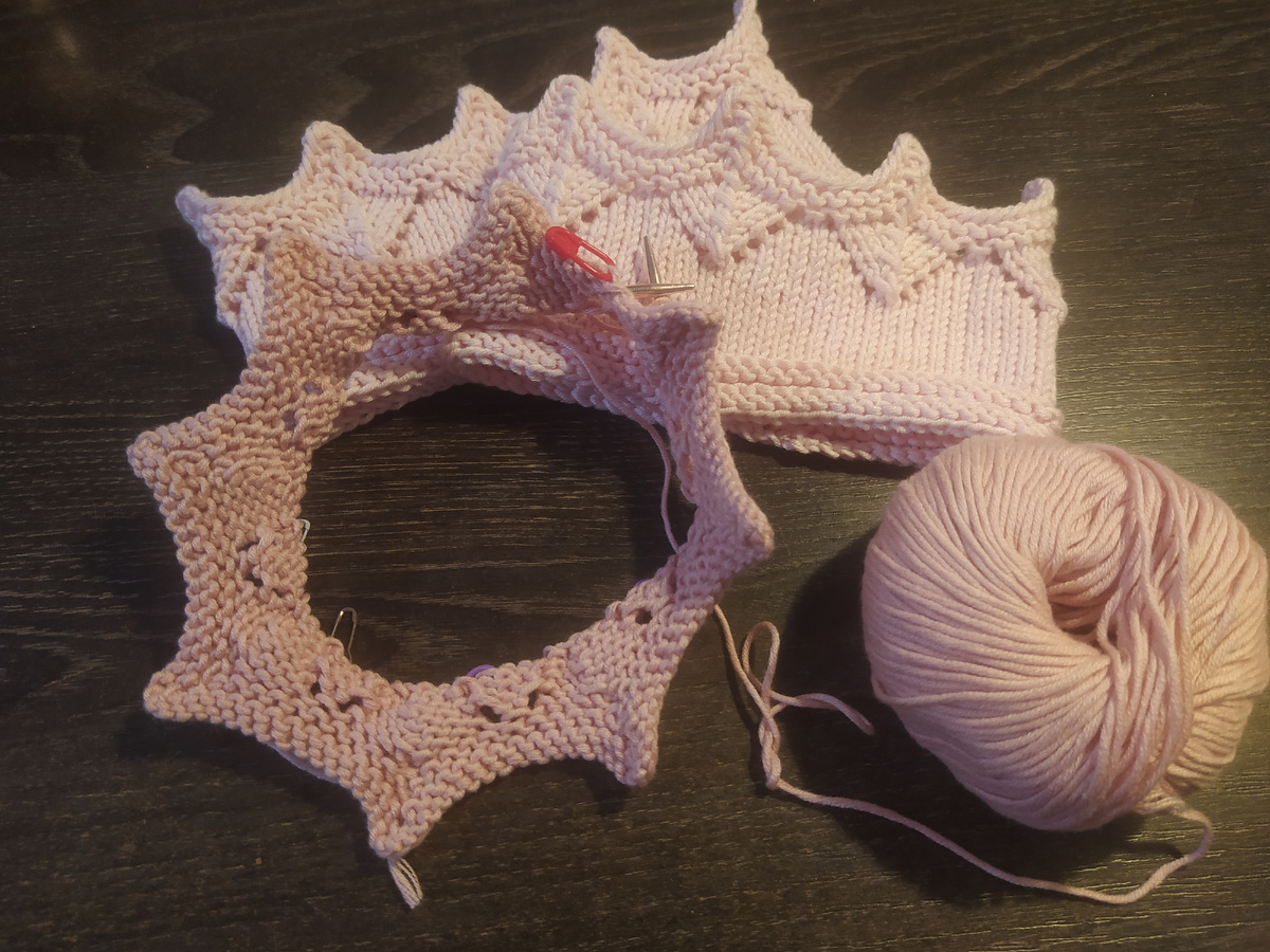 Процесс создания повязки. Фото автора