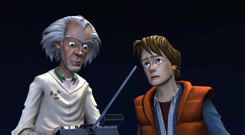     Кадр из игры «Назад в будущее: Игра» (2010)