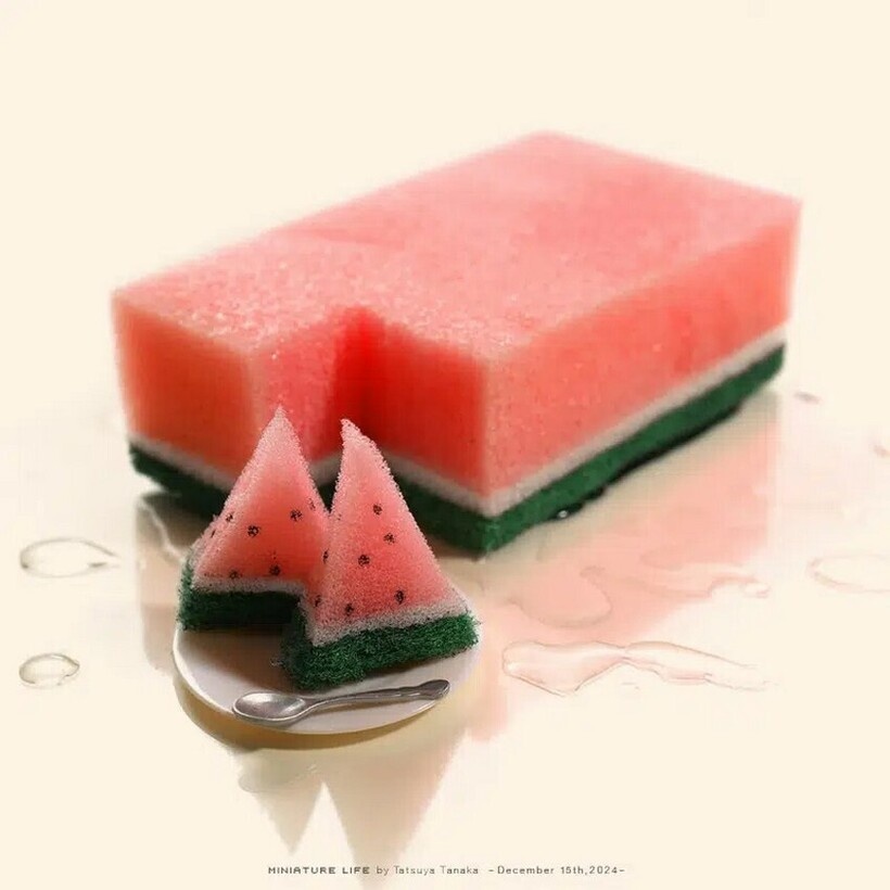    15 работ художника-миниатюриста, который создает маленькие миры из обычных предметов