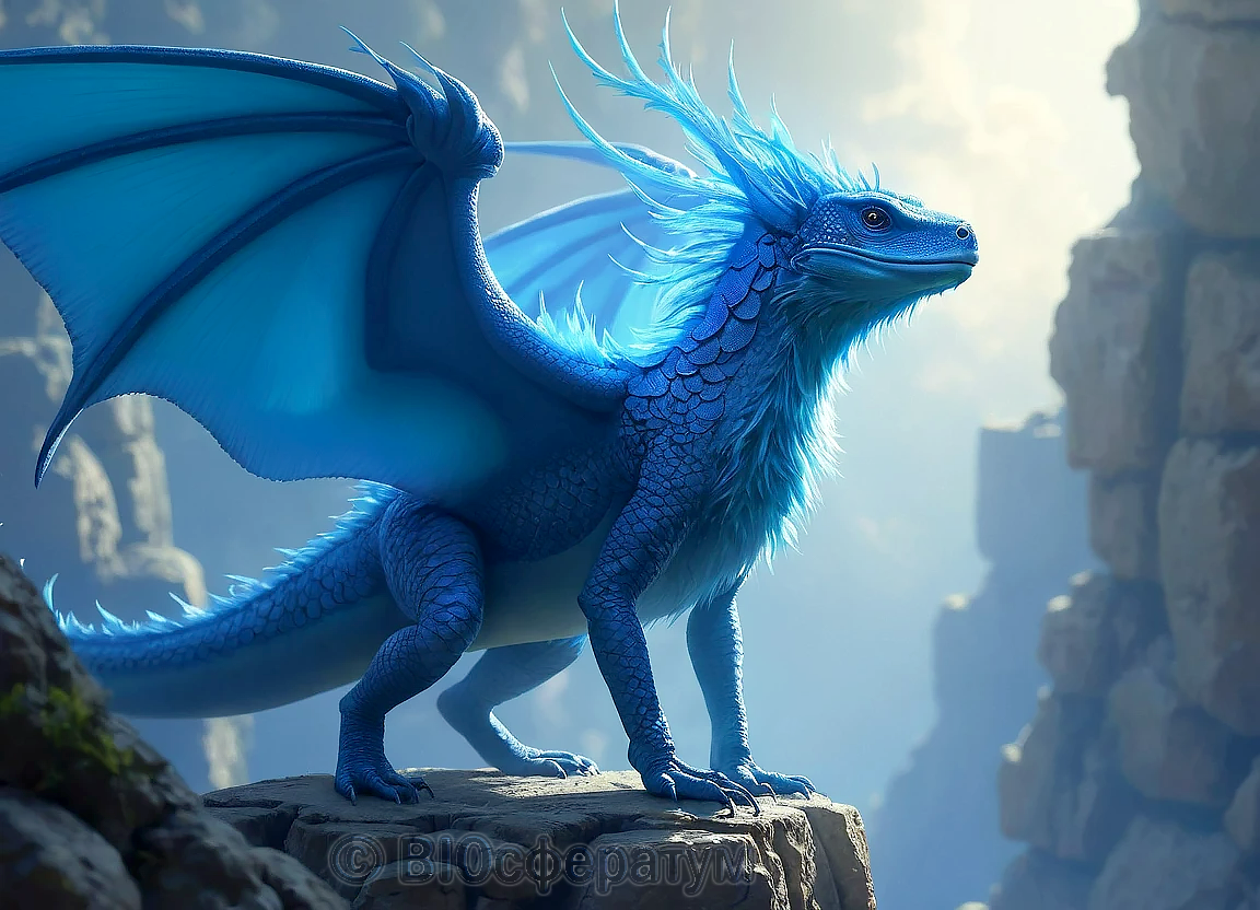 Известна история о летающем ящере.