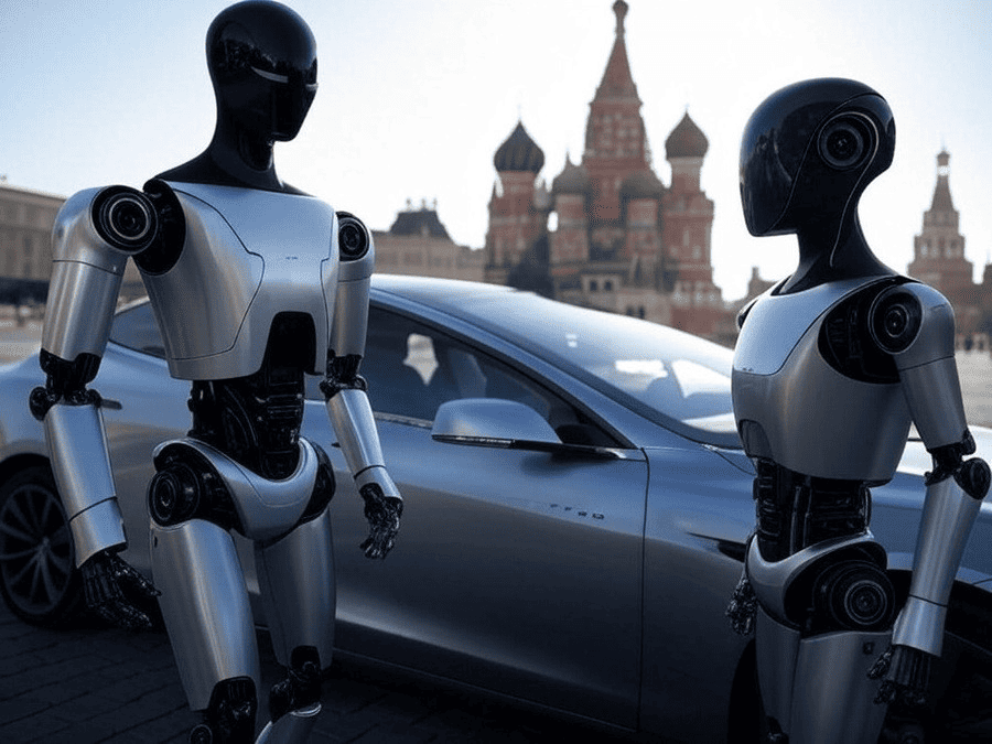    Электромобили и гуманоидные роботы имеют в своей основе много общего