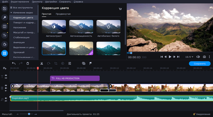 Movavi Video Editor Plus