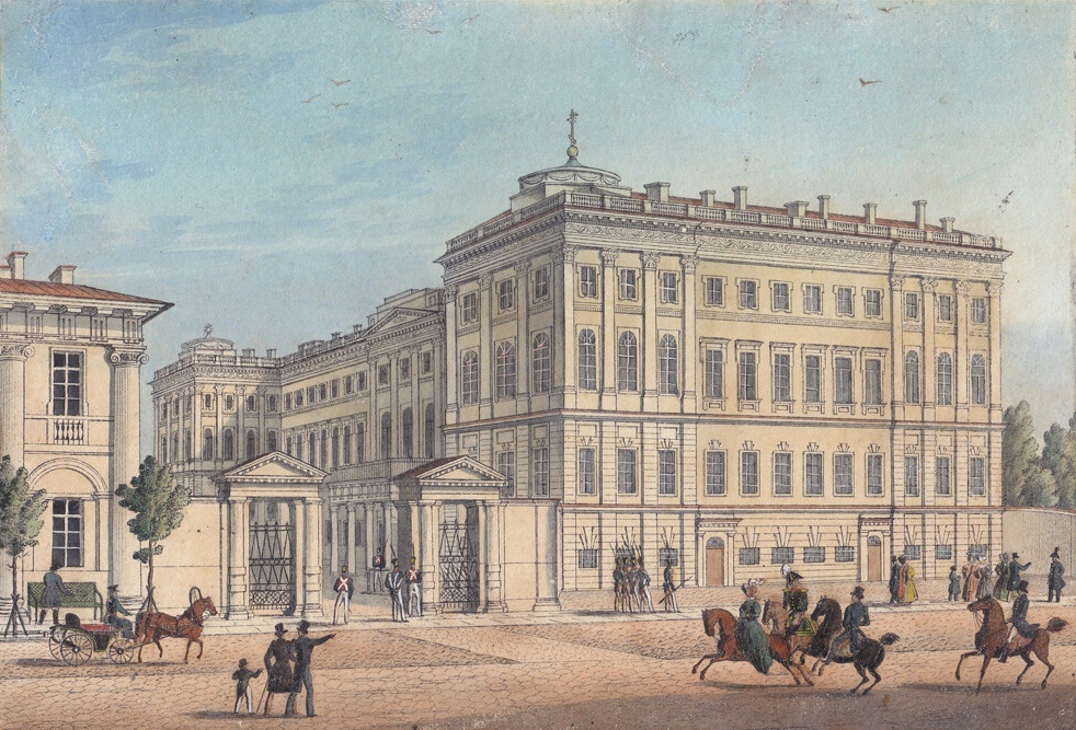 Аничков дворец в XIX веке