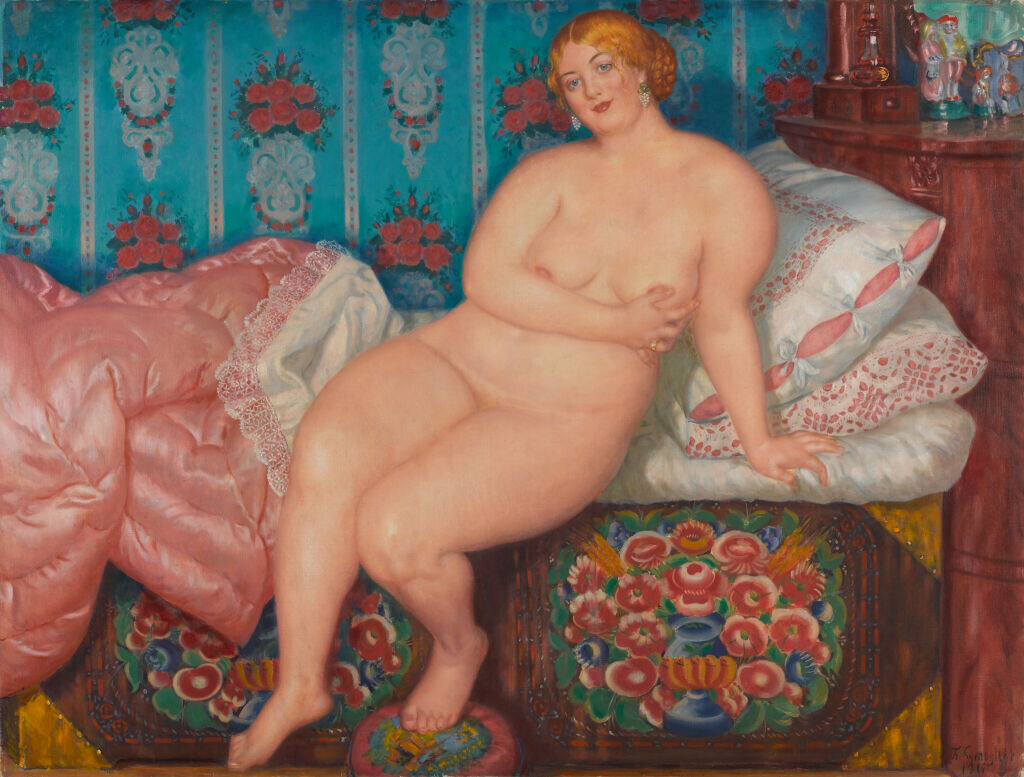 Борис Кустодиев. «Красавица», 1915 год, Государственная Третьяковская галерея, Москва © Public domain