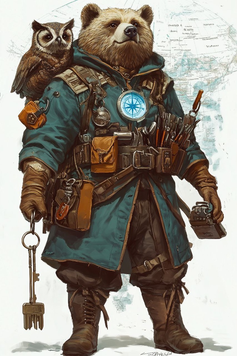 Персонаж сказачного царства Росснаб-Град Антон-Трёхглавый