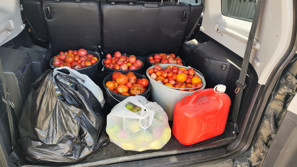 Хорошо, что машина большая