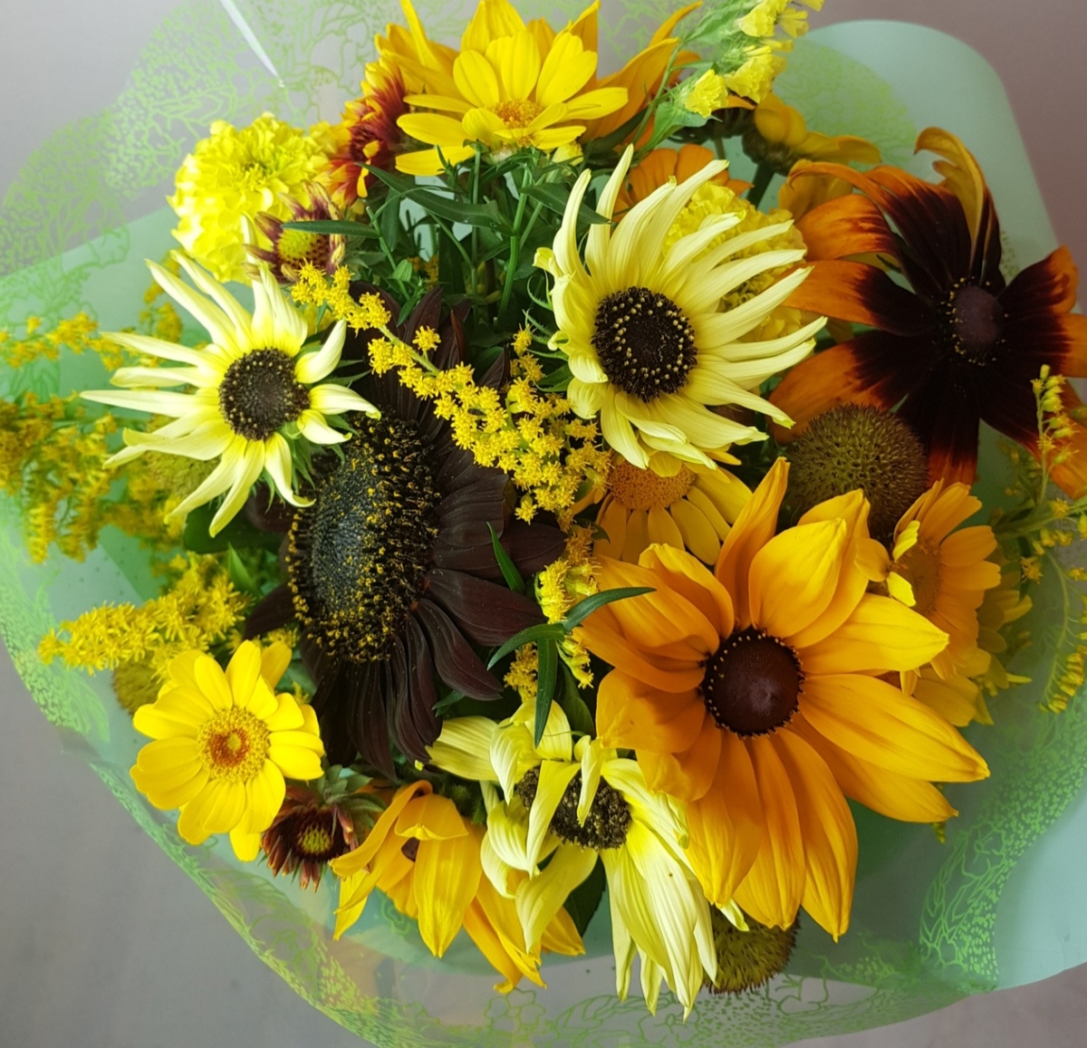 Цветы из сада, фото из телефона