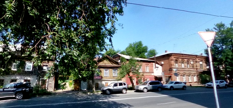 Улица Самарская между Пионерской и Венцека. Фото - яндекс-картинки