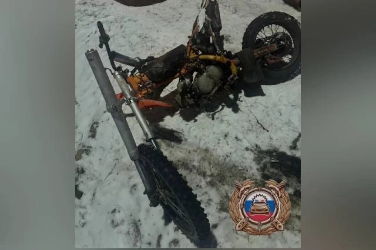    В Тверской области подросток на питбайке влетел в Volkswagen