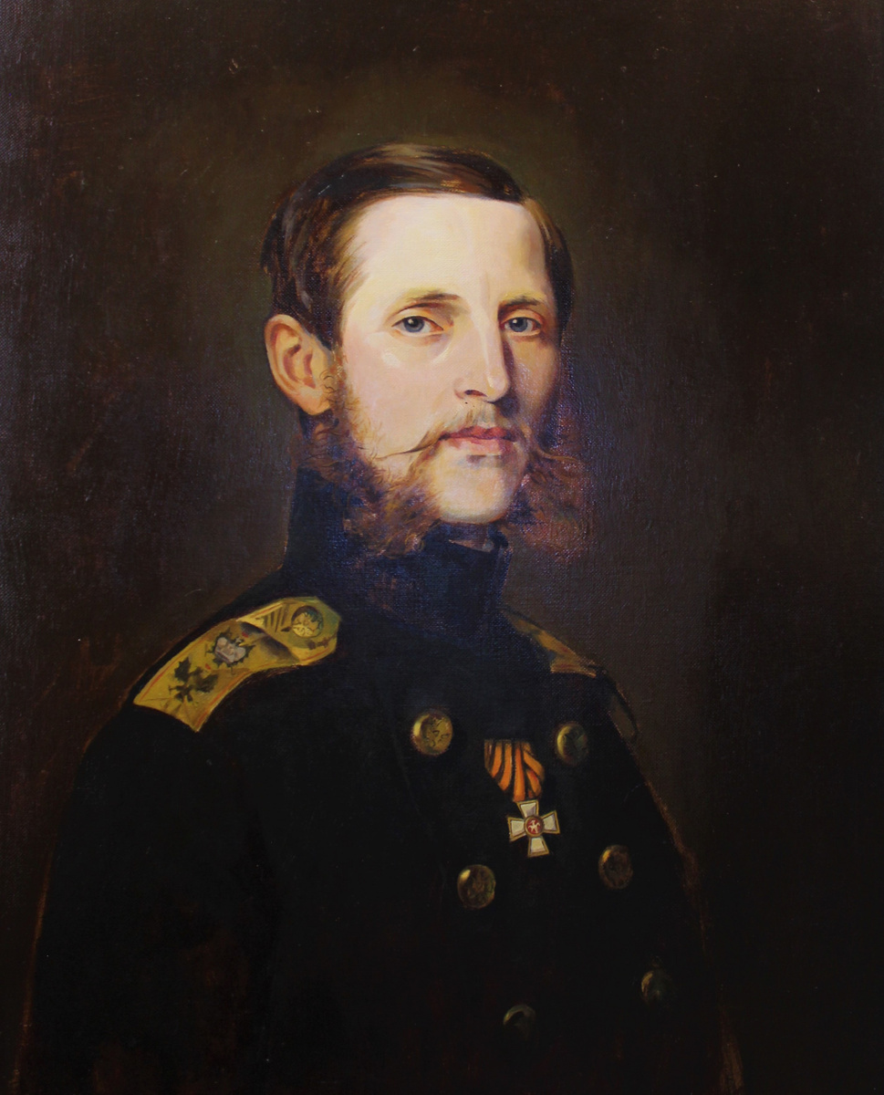 Великий князь Константин Николаевич Романов. Художник Винтер Вальштер, XIX век