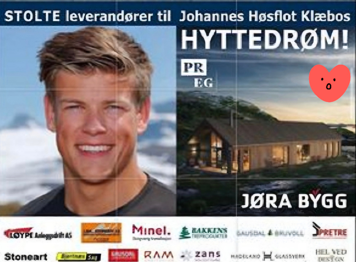 Клебо рекламирует загородную недвижимость 