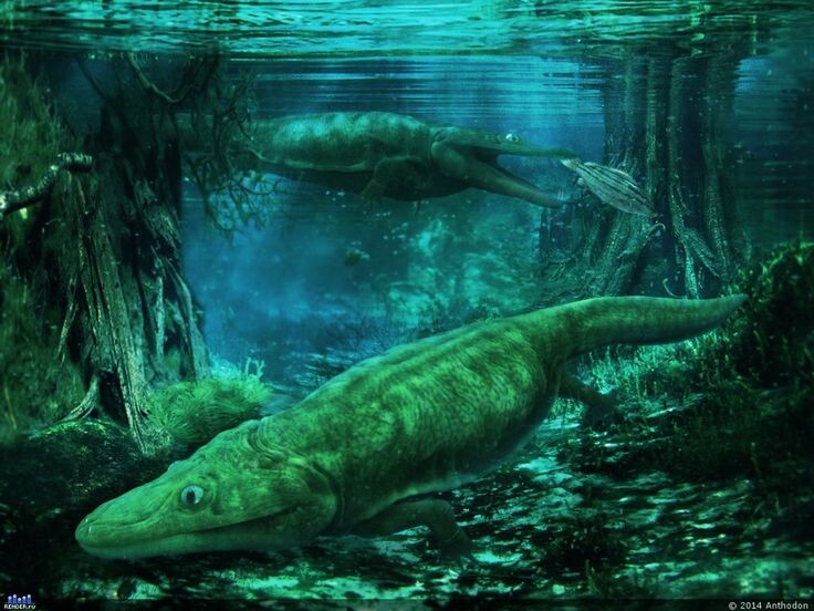 Мастодонзавриды от Романа Евсеева.