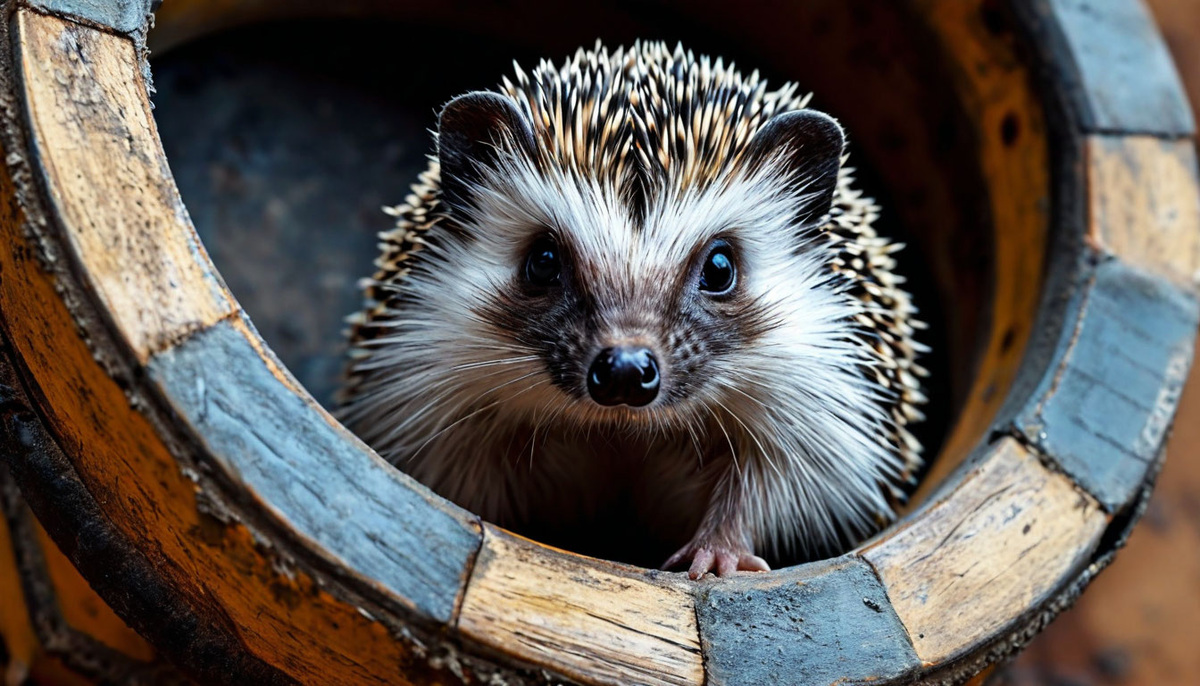 Как сделать ежа счастливым
