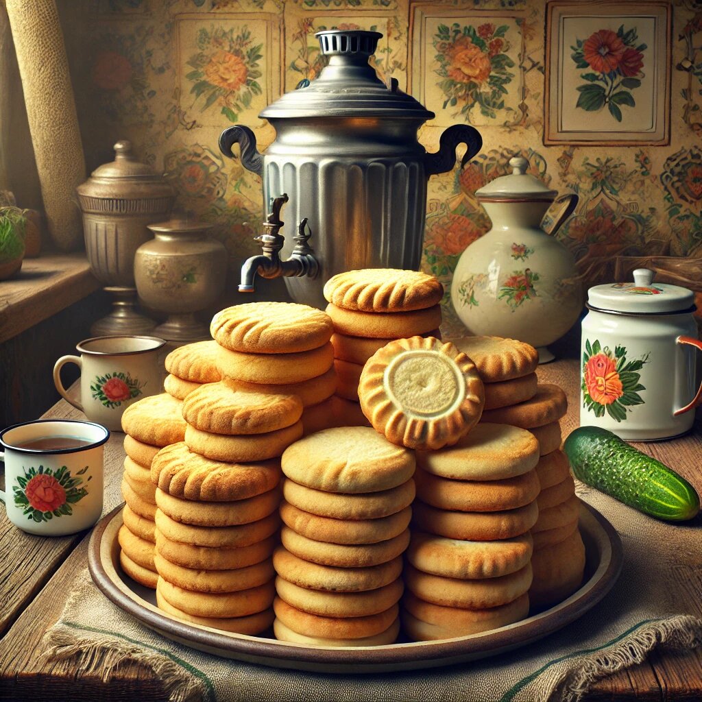 Домашнее печенье родом из 80–90-х! Вкус детства!