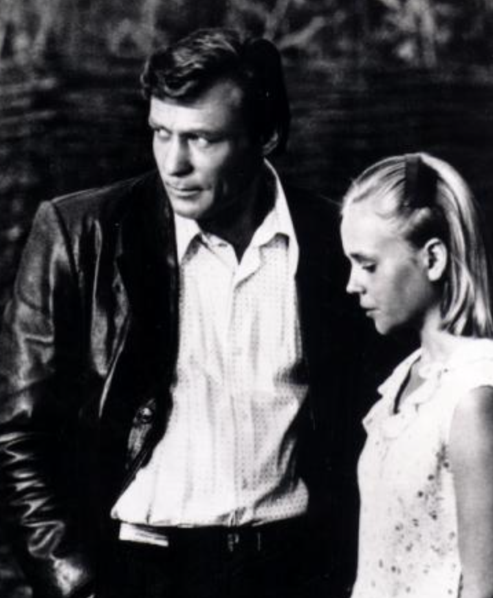 Ирина Иванова на съёмках фильма "Мужики"