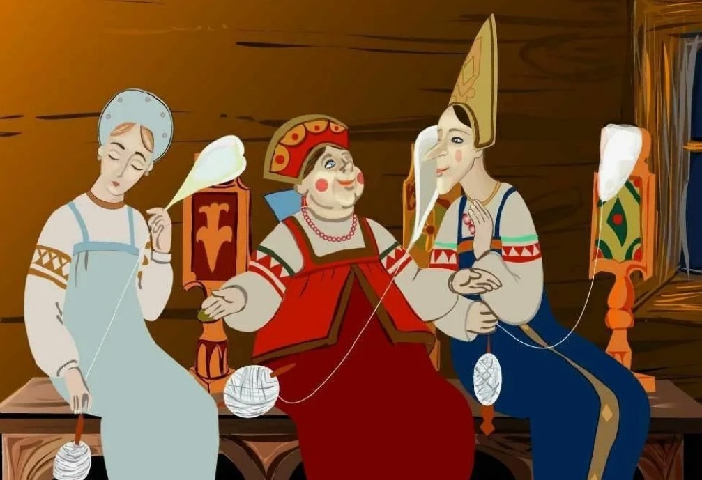 иллюстрация к "Сказка о царе Салтане" (А.С.Пушкина)