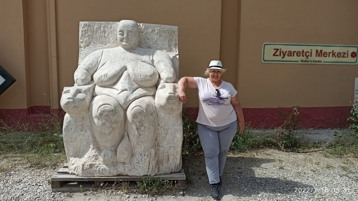 До места раскопок мы всё-таки добрались!