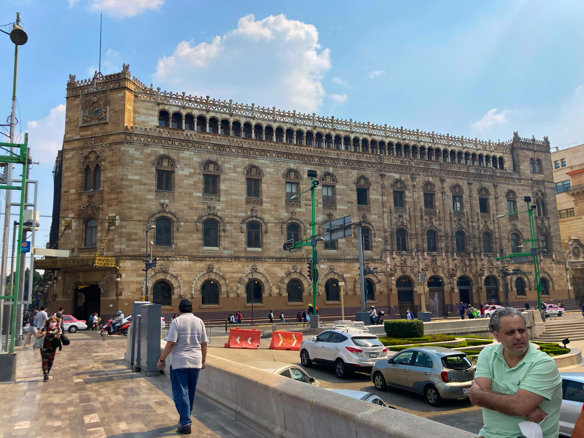 Почтовый дворец или Главпочтам в Мехико-сити