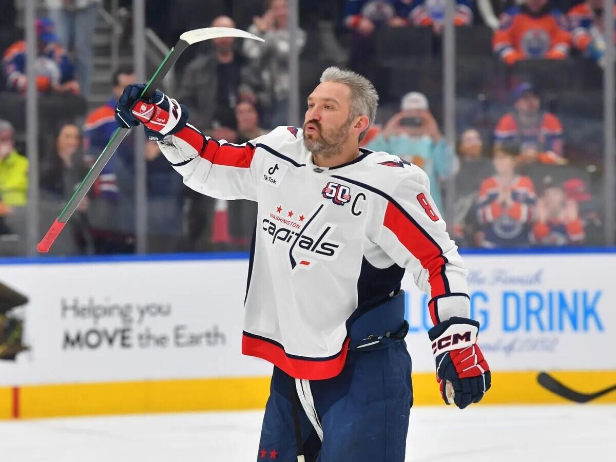    Хоккеист "Вашингтон Кэпиталз" Александр Овечкин© Фото : nhl.com/oilers