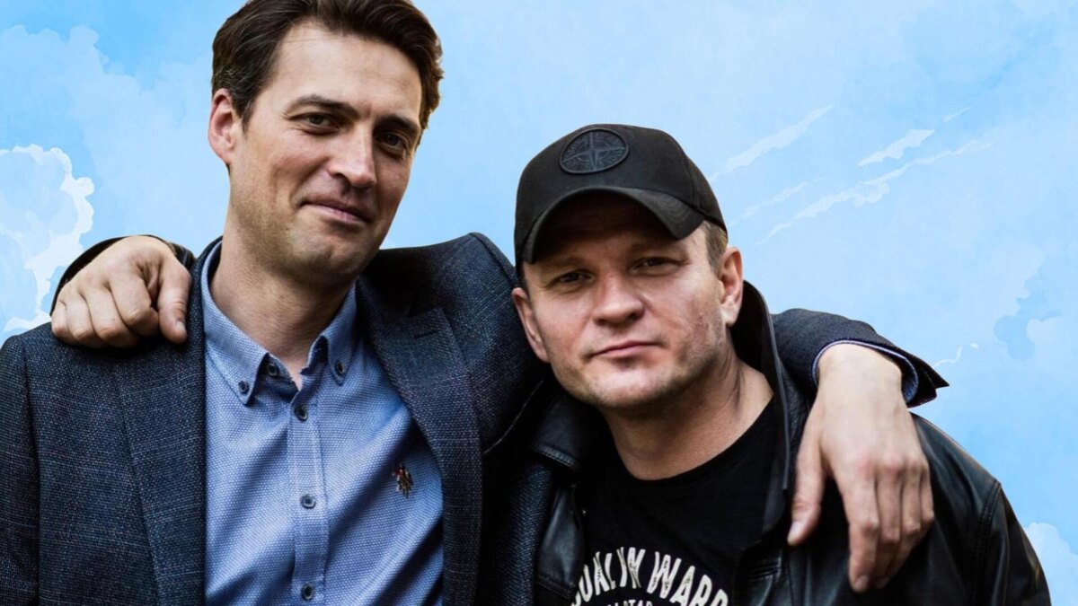 Актеры Иван Колесников и Сергей Жарков. Коллаж. Автор: Мария К.