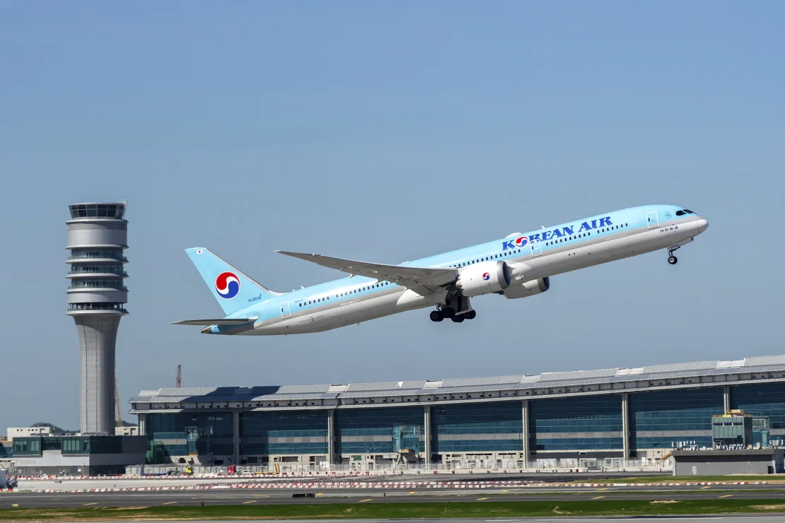 Авиакомпания Korean Air получила признание за свою приверженность обеспечению комфорта пассажиров. Фото: VCG/AP