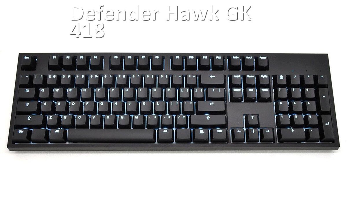 
Как разобрать клавиатуру Defender Hawk GK-418 и почистить