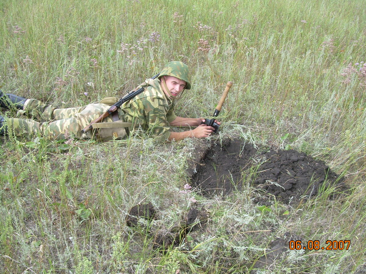 Заготовка дёрна.