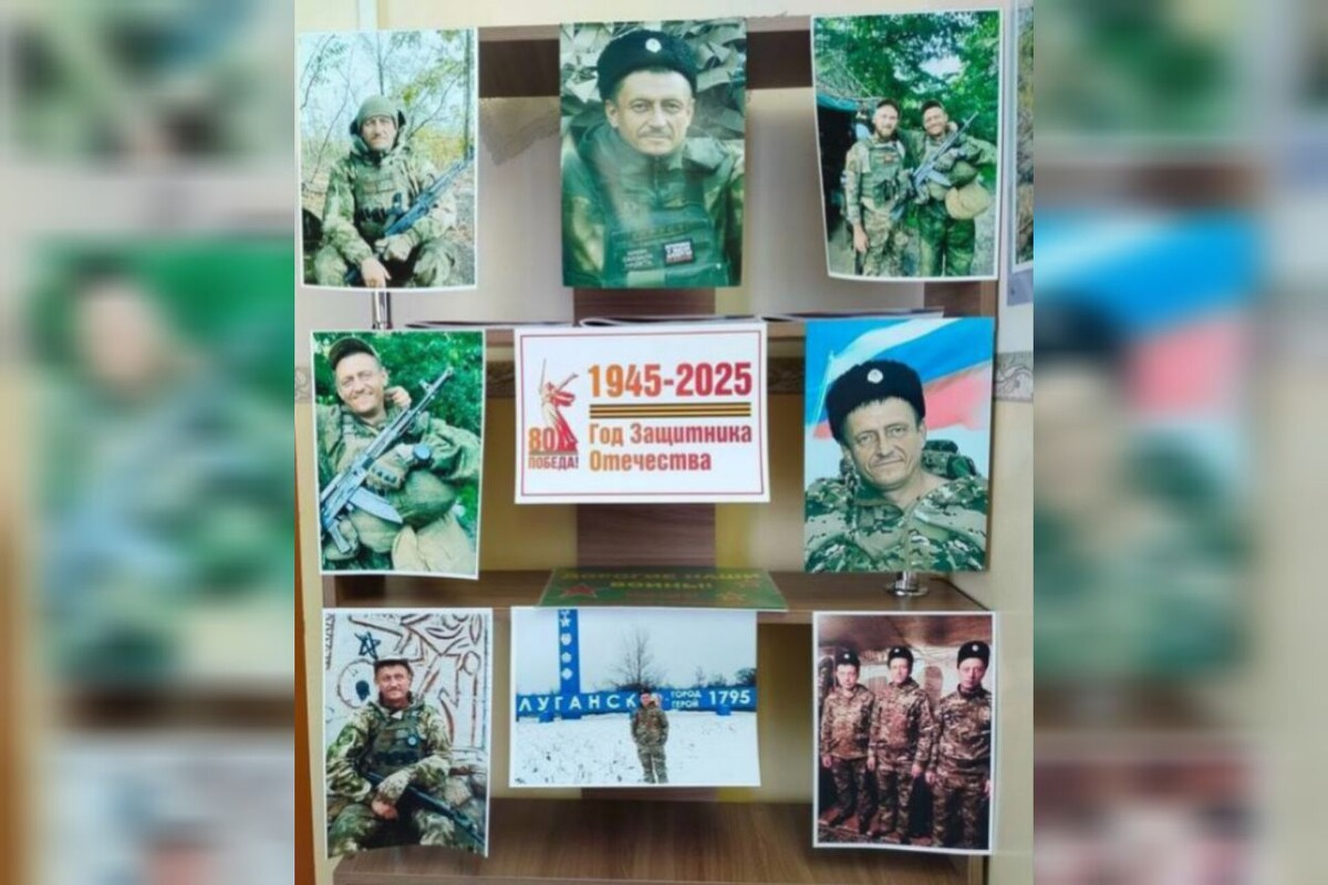    В Сорочинском округе открыли Парту Героя в честь бойца СВО Виталия Гришаева Кристина Просвиркина