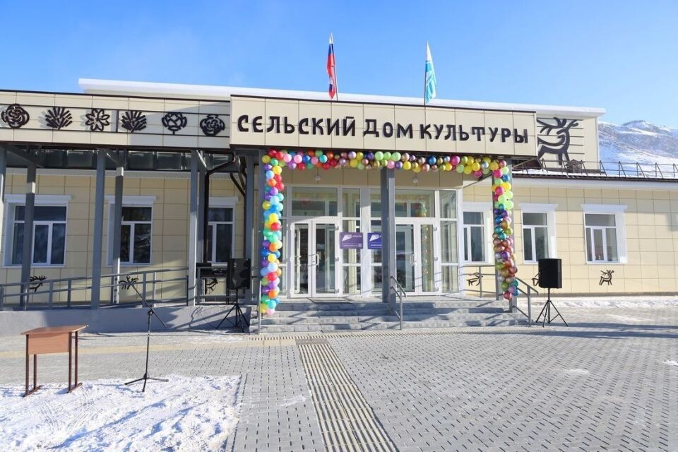    Открытие Дома культуры в селе Акташ на Алтае. Источник: altai-republic.ru