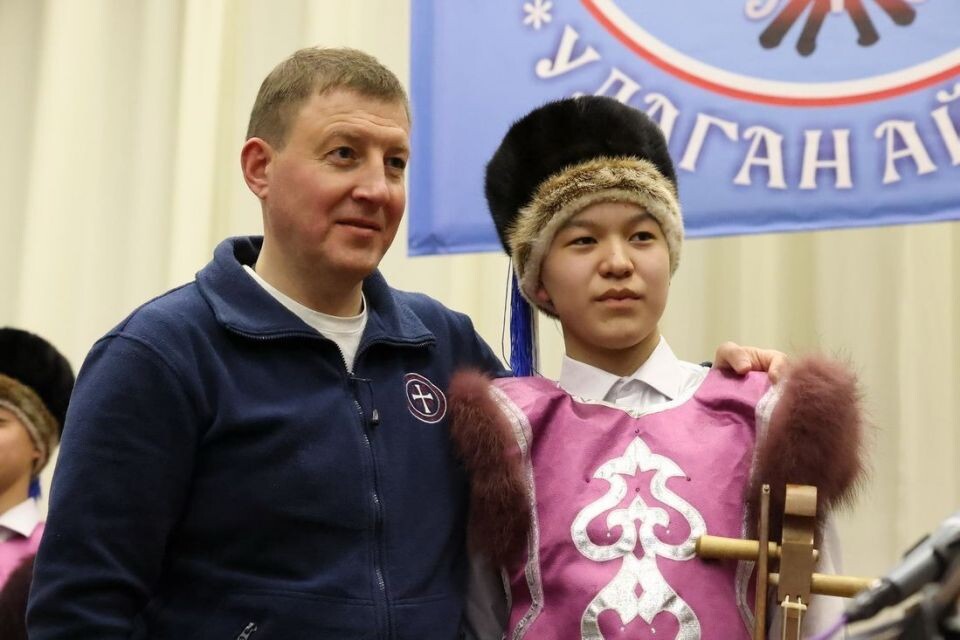    Открытие Дома культуры в селе Акташ на Алтае. Источник: altai-republic.ru