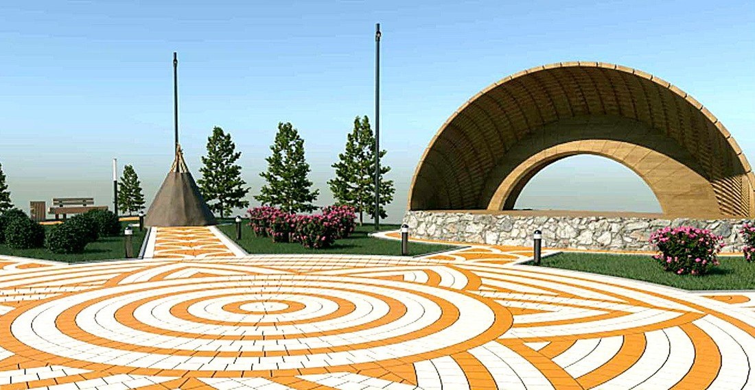 Фото: Графический дизайн этнопарка