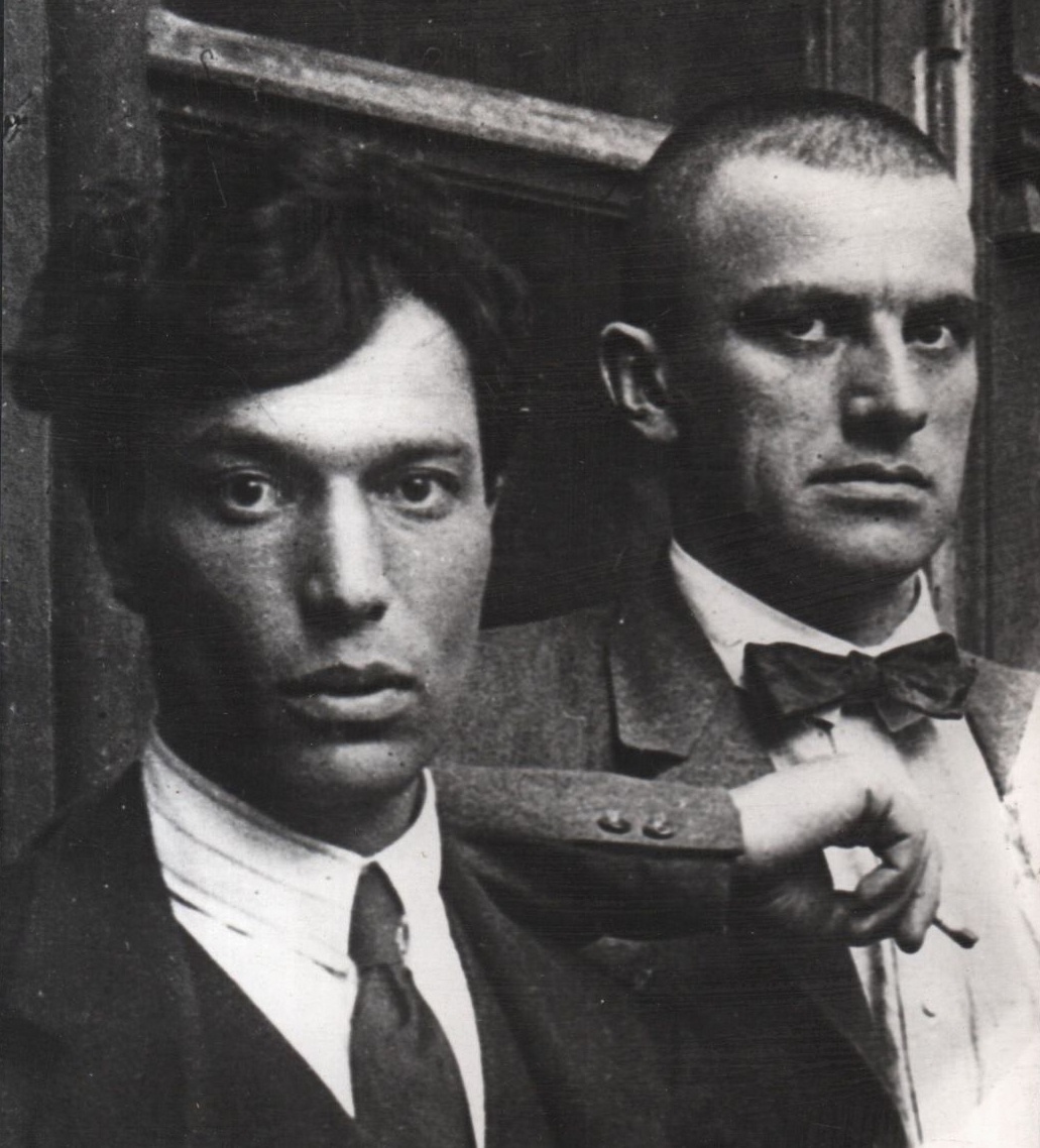    Пастернак и Маяковский / Фото: Аукционный дом "КовчегЪ"