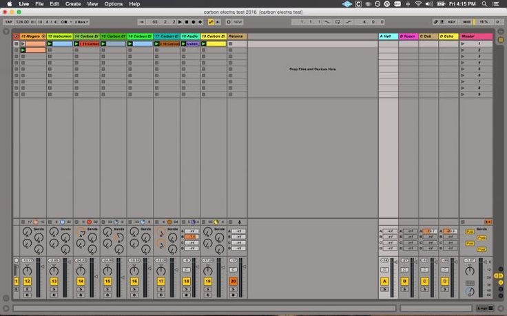 Mixer в Ableton Live