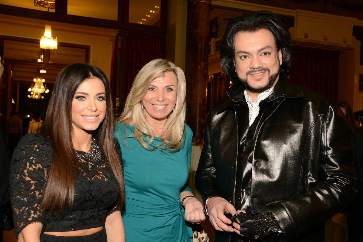 Филипп Киркоров с Мариной Юдашкиной и Ани Лорак. Фото: Global Look Press