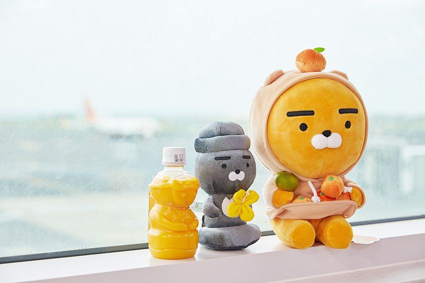 Сувениры Kakao Friends из серии Friends in Jeju. Источник: visitkorea