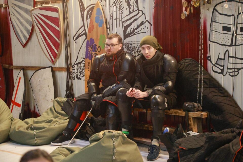    Турнир по историческому фехтованию, клуб "Стальной опоссум". Источник: Олег Укладов