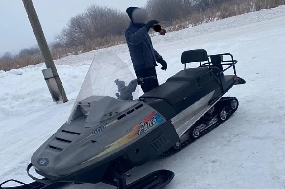    Пьяного водителя снегохода поймали свердловские судебные приставы