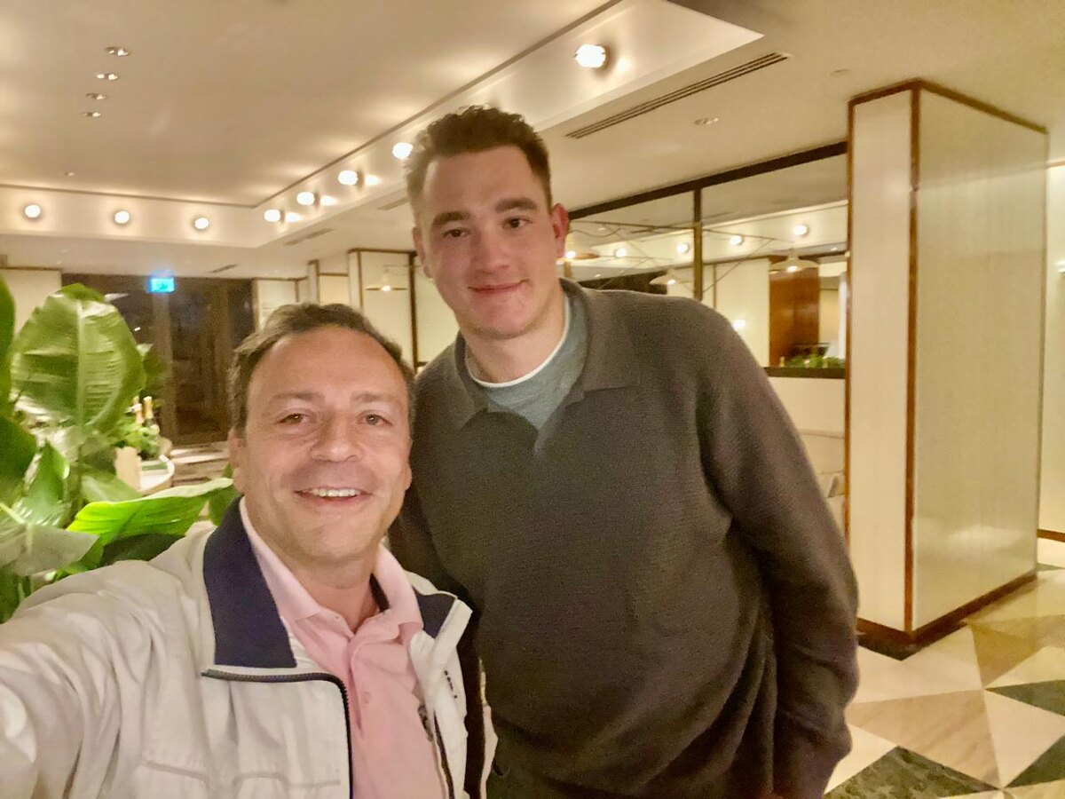 С Никитой Задоровым. Фото из личного архива.