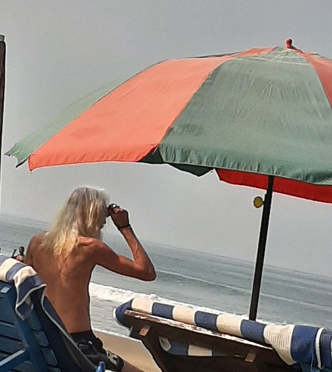 Йог на пляже 