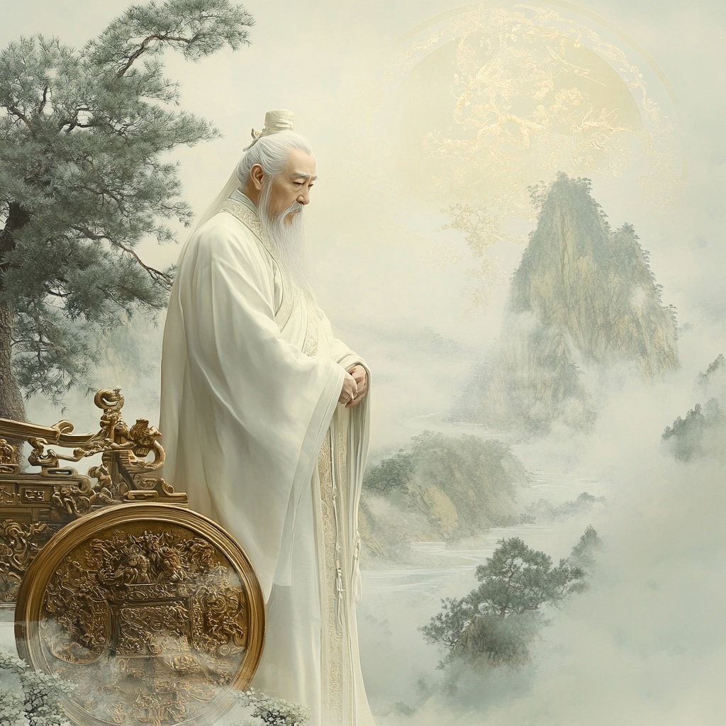 Мудрец, принимаясь за дело, каждый раз соизмеряется с благоприятным моментом так естественно, как летом носят редкое полотно, а поднимаясь на колесницу, берутся за веревочные поручни.