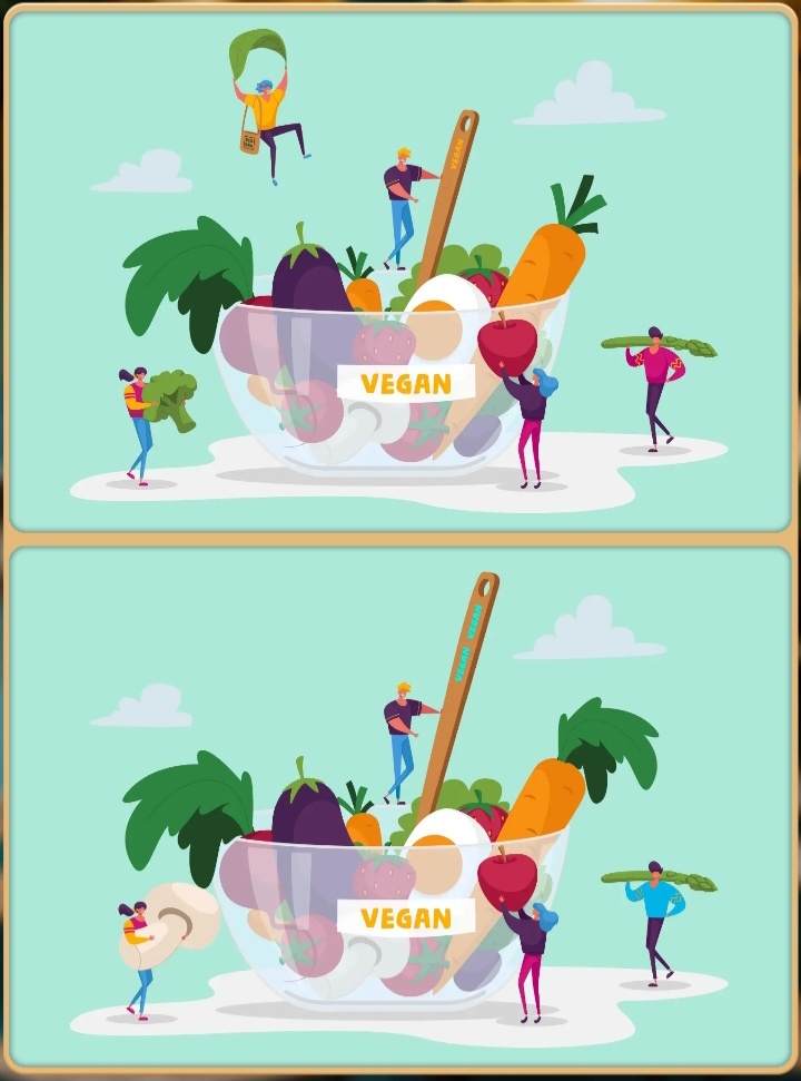 Найдите различия на рисунках