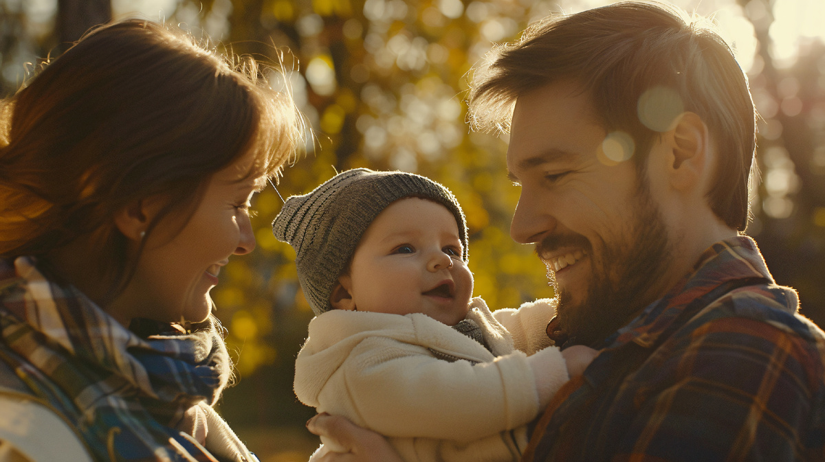 Счастливые родители