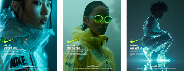 Источник: Родни Леонардо (https://www.behance.net/gallery/192950739/Nike-Concept-Neon-Collection)