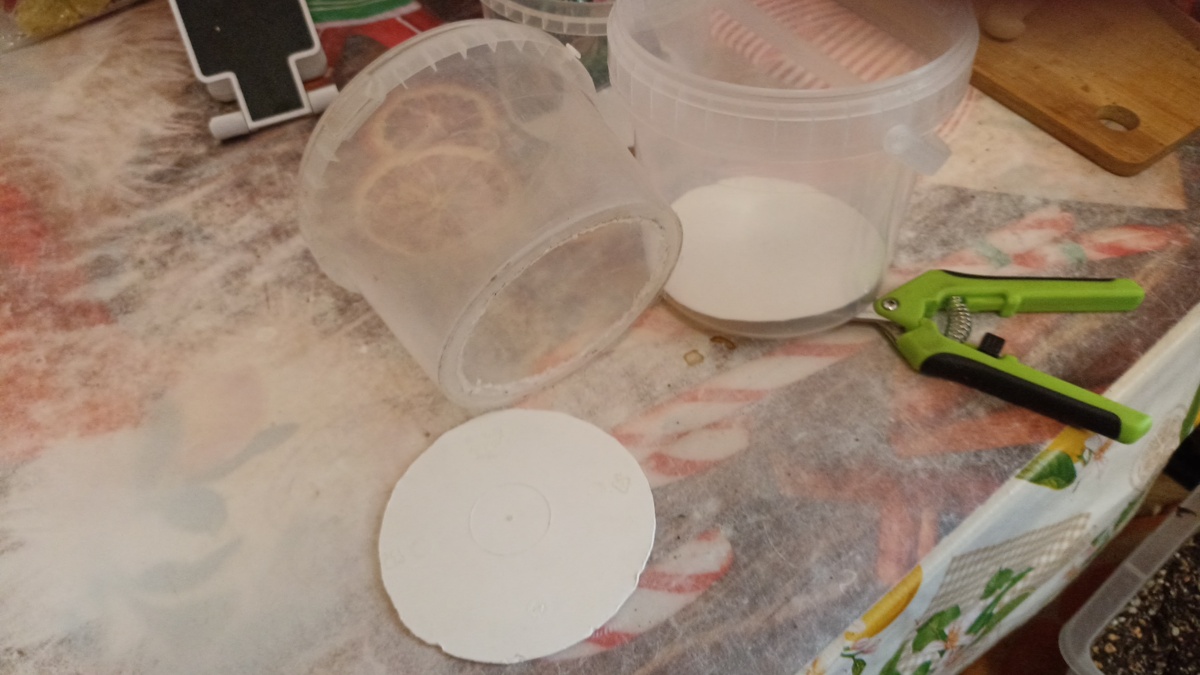 Зачем я это сделала? Потому что,корневая система огурчиков(рассады)нежная и чтобы не повредить  корешки обжиманием по стенкам,вот сделала такое приспособление☺️Надеюсь информация будет полезной?!