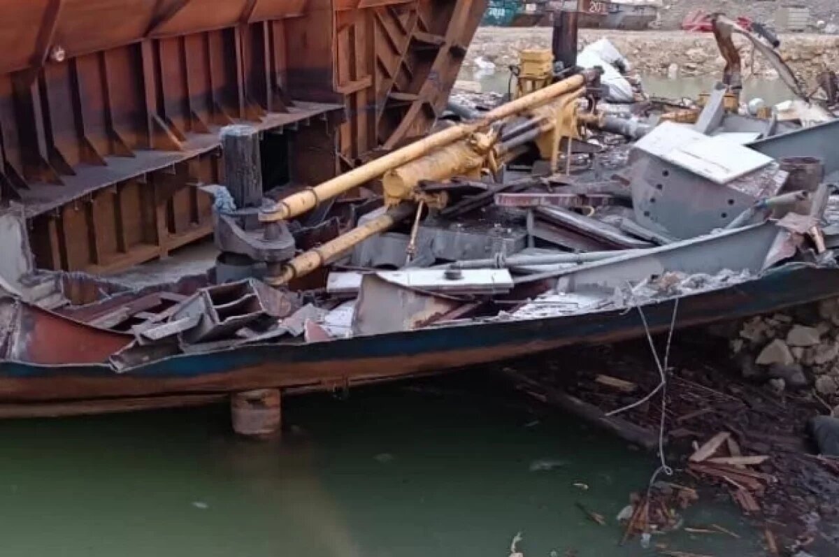    На этой неделе начнется разделка подводной части «Волгонефти-239»