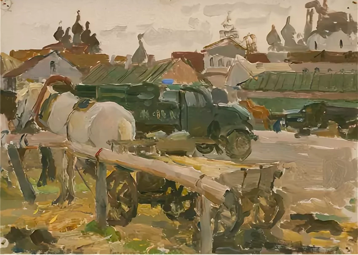 Художник Леонид Кабачек