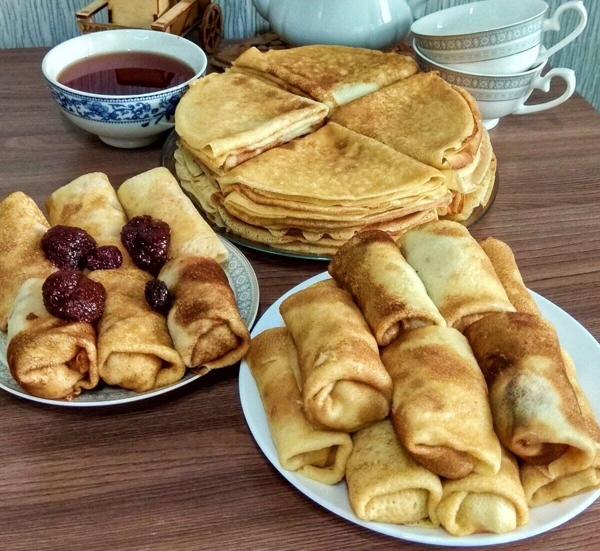 Блины с начинкой