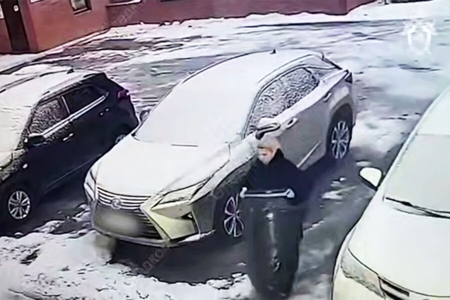 Фото: кадр с камер видеонаблюдения. СК