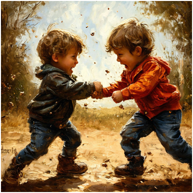 Сгенерировано ИИ- обиды-проклятия-ссоры-с детства.